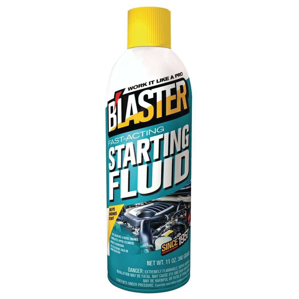 starting fluid as carb cleaner