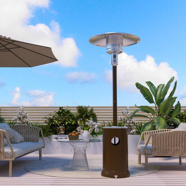 PamaPic 48000 BTU Bronze Propane Patio Heater with Cover PH-SXZ PamaPic 48000 BTU Bronze Propane Patio Heater with Cover PH-SXZ