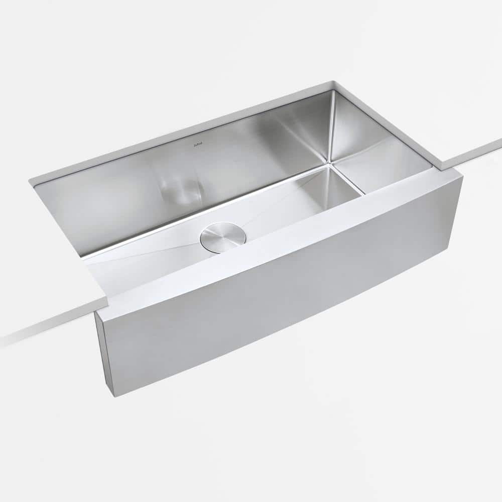 36'' Brushed Stainless Steel Farmhouse Kitchen Sink