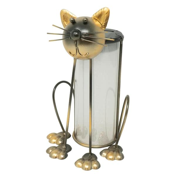 Moonrays Cat Solar Lantern 96347