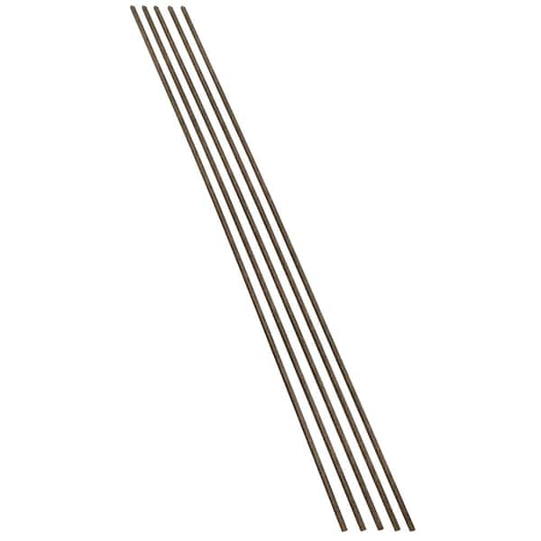 Natural Oak 94 in. Vinyl Backsplash Accessory L Trim(5-Pack)