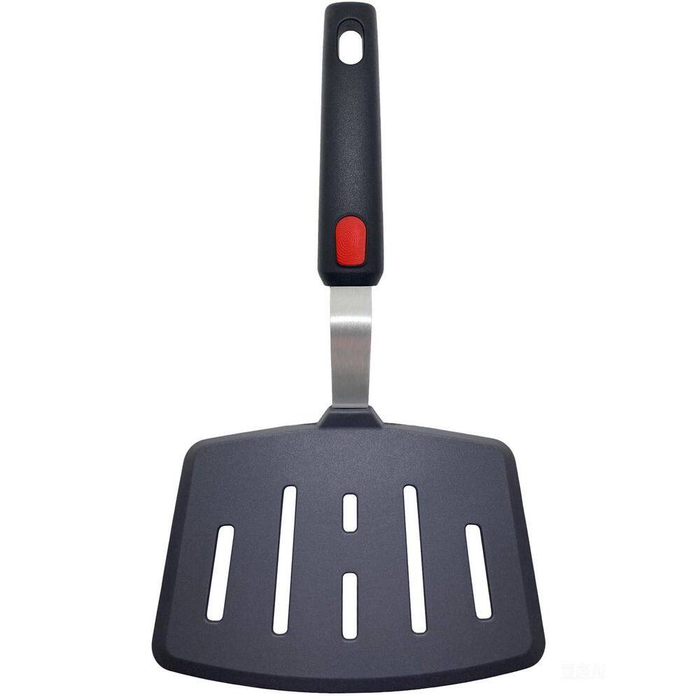 Black Silicone Heat Resistant Slotted Spatula Turner for Nonstick Cookware Pancake Egg Fish Frying Kitchen price history on PriceWatchPro
