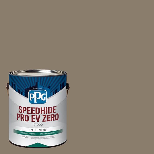 PPG SPEEDHIDE Pro-EV Zero 1 gal. PPG1024-6 Patches Flat Interior Paint