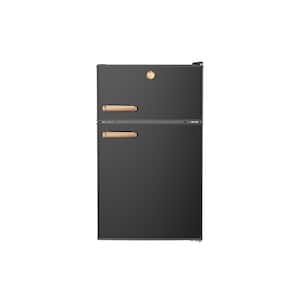 Summit Appliance 20 in. 2.68 cu. ft. Mini Refrigerator in Black with  Freezer, ADA Compliant ALRF49B - The Home Depot