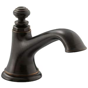 Artifacts 5.375 in. Bathroom Sink Spout with Bell Design in Oil-Rubbed Bronze