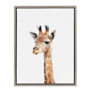1pc Decorate Wall Poster, Wall Art Canvas Painting, Printed Painting  Colorful Giraffe Modern Wall Art Print On Canvas - Animal Picture Creative  Art Wo