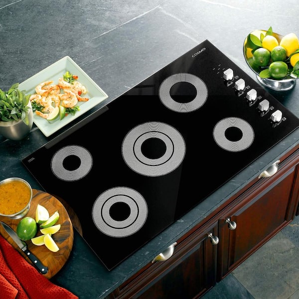 home depot 36 inch electric cooktop