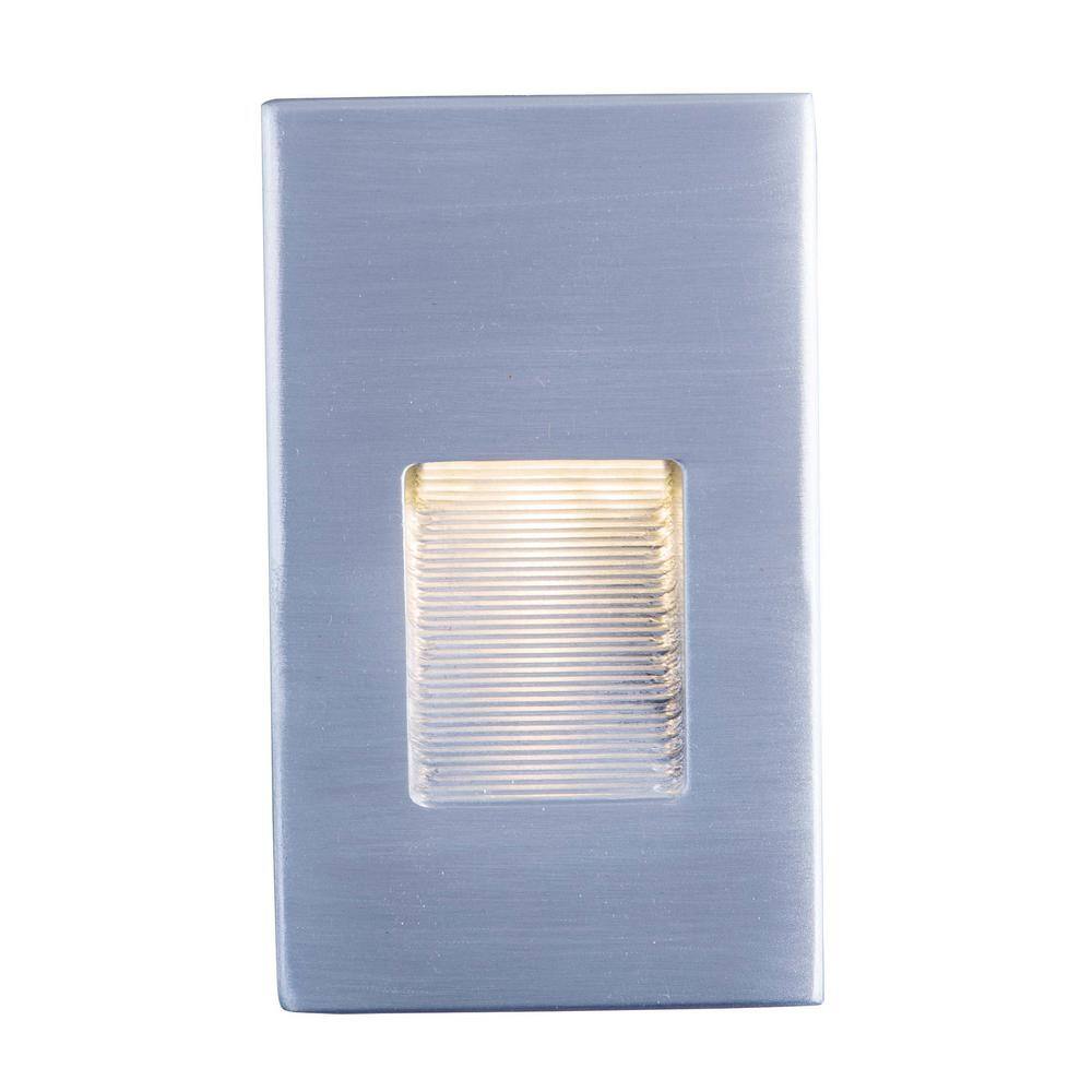 Brushed Aluminum LED Outdoor Pathway Light