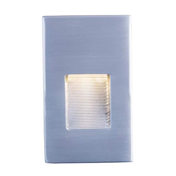 Maxim Lighting Path 3 in. Wide 4-Watt Brushed Aluminum Outdoor Integrated LED Path Light