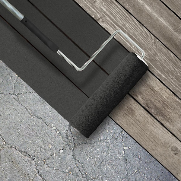 1 gal. #SC-102 Slate Textured Low-Lustre Enamel Interior/Exterior Porch and Patio Anti-Slip Floor Paint