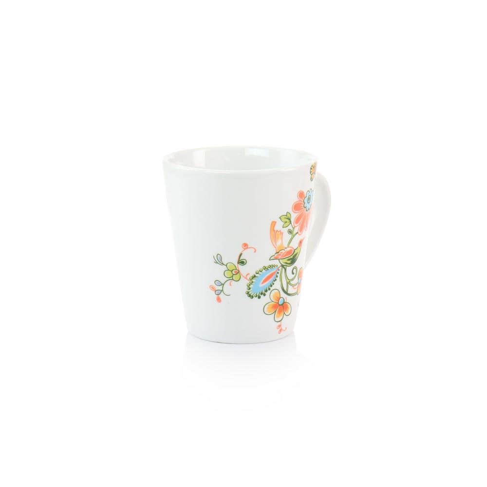 Spring Bloom 16-Piece Floral Porcelain Dinnerware Set