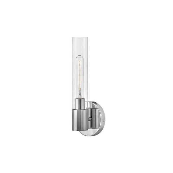 LARK Shea 5.25 in. 1 Light Chrome Vanity Light