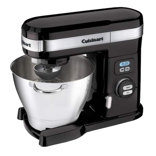 Cuisinart 5.5 Qt. 12-Speed Black Stand Mixer with Stand Mixer with Attachments