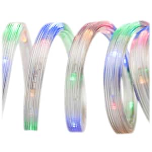 12 ft. 50-Light Multi-Color LED Flat Rope Light