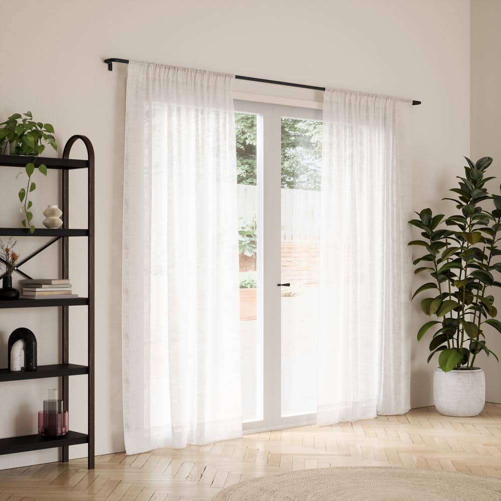 umbra twilight expandable blackout curtain rod 66-144