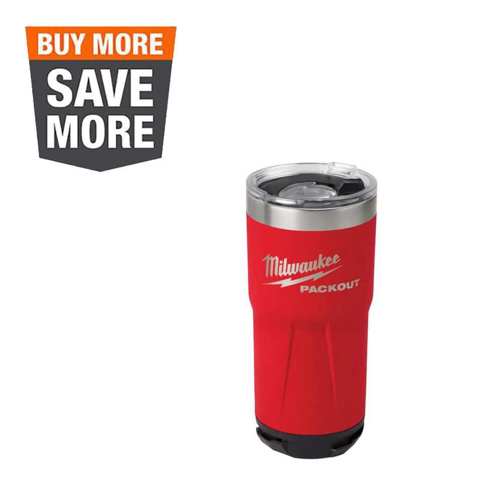 Milwaukee PACKOUT Red 20 oz. Tumbler