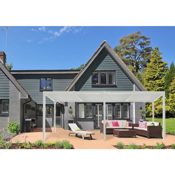 Paragon Outdoor Novara 12 ft. x 20 ft. Louvered Pergola PRH4