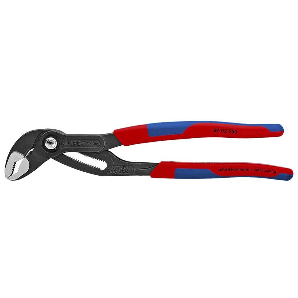 KNIPEX Heavy Duty Forged Steel 10 in. Cobra Pliers with 61 HRC 