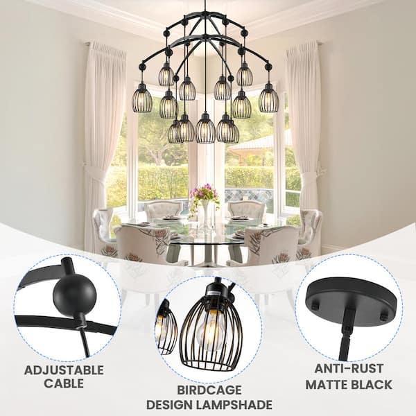 IDEE PORCELAIN ENAMELED IRON LAMP Black シーリングライト