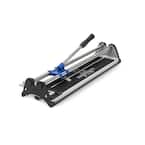 17 in. Tile Cutter with 5/8 in. Tungsten Carbide Scoring Wheel Blade adjustable guide for Ceramic and Porcelain Tiles
