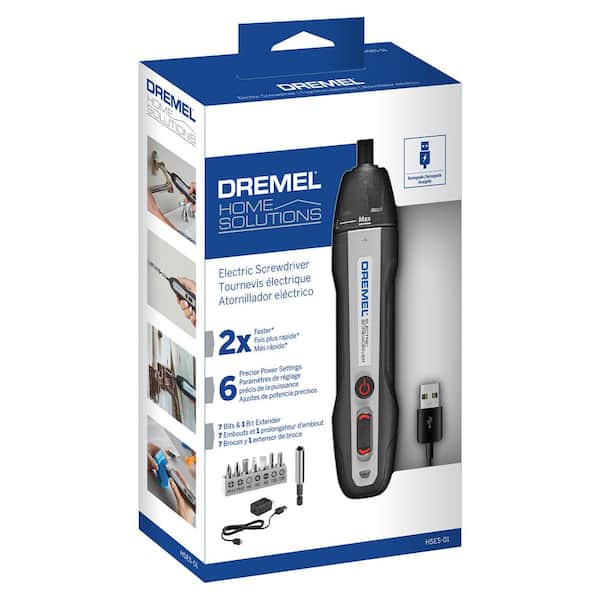 Dremel 4V Cordless USB LED Flashlight with 7760 4V Variable Speed