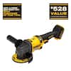 アングルグラインダーDEWALT Flexvolt60v max DCG418B Amazon.com: DEWALT FLEXVOLT 60V MAX* Angle Grinder with