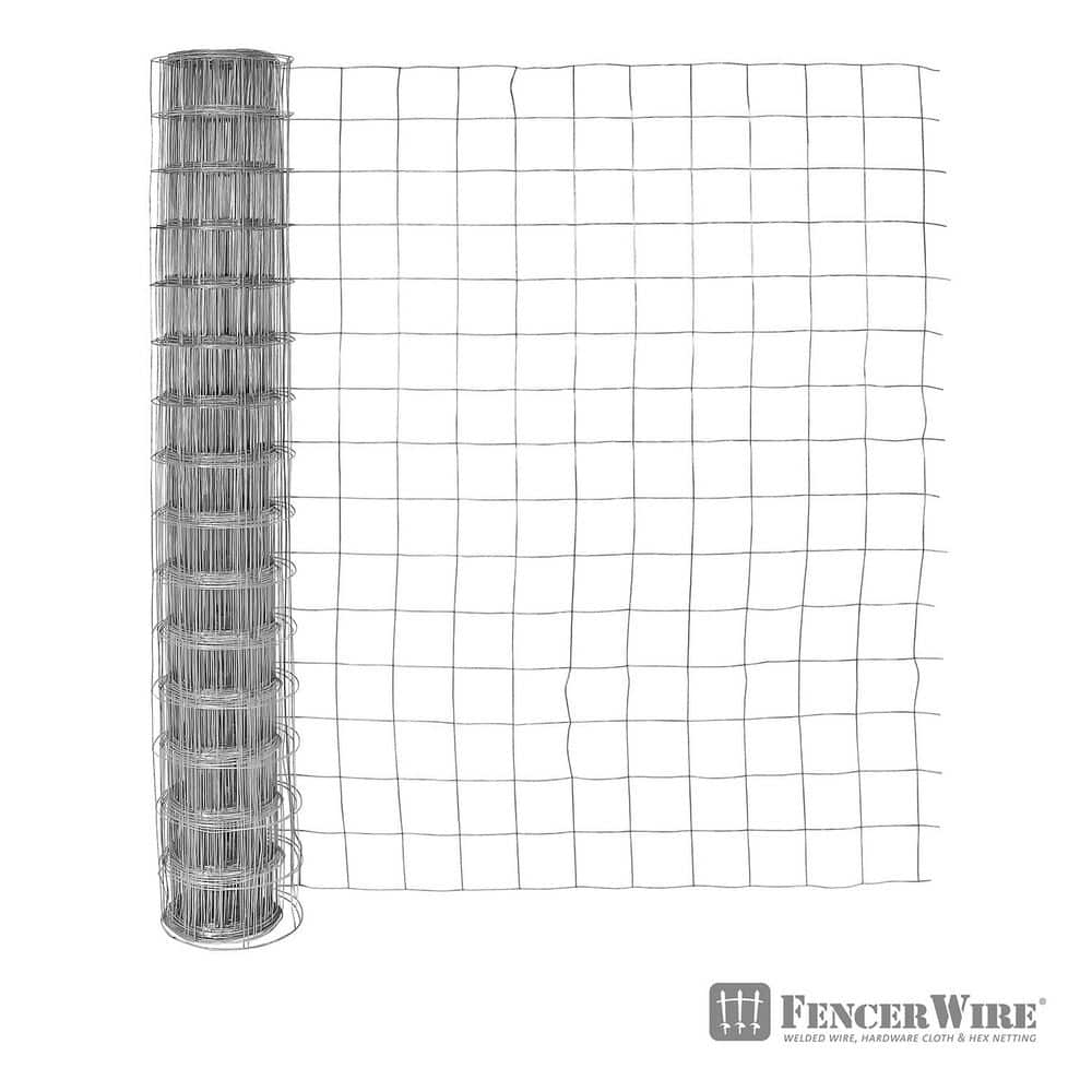 6 ft. x 100 ft. 16-Gauge Galvanized Welded Wire Fence, 4 in. x 4 in. Big Opening for Vegetables, Garden Fruits & Animals price history on PriceWatchPro