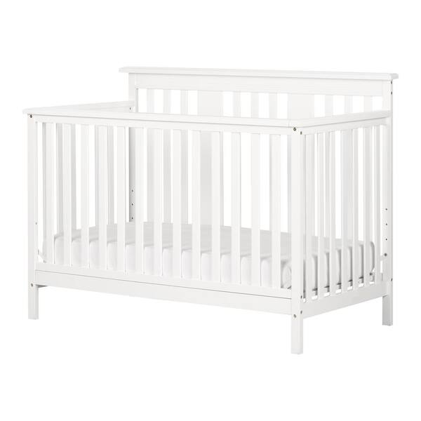 Ikea white cot clearance bed