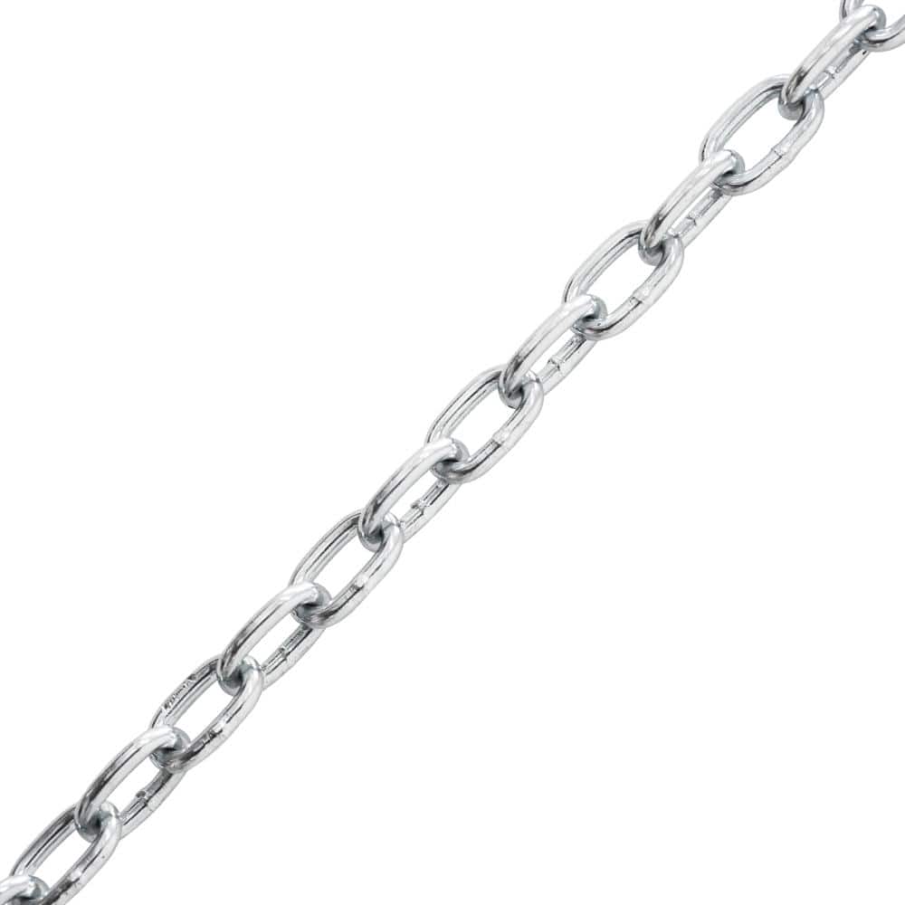 #3 Nickel Plated Steel Ball Chains with Connector - 12 Inch Length