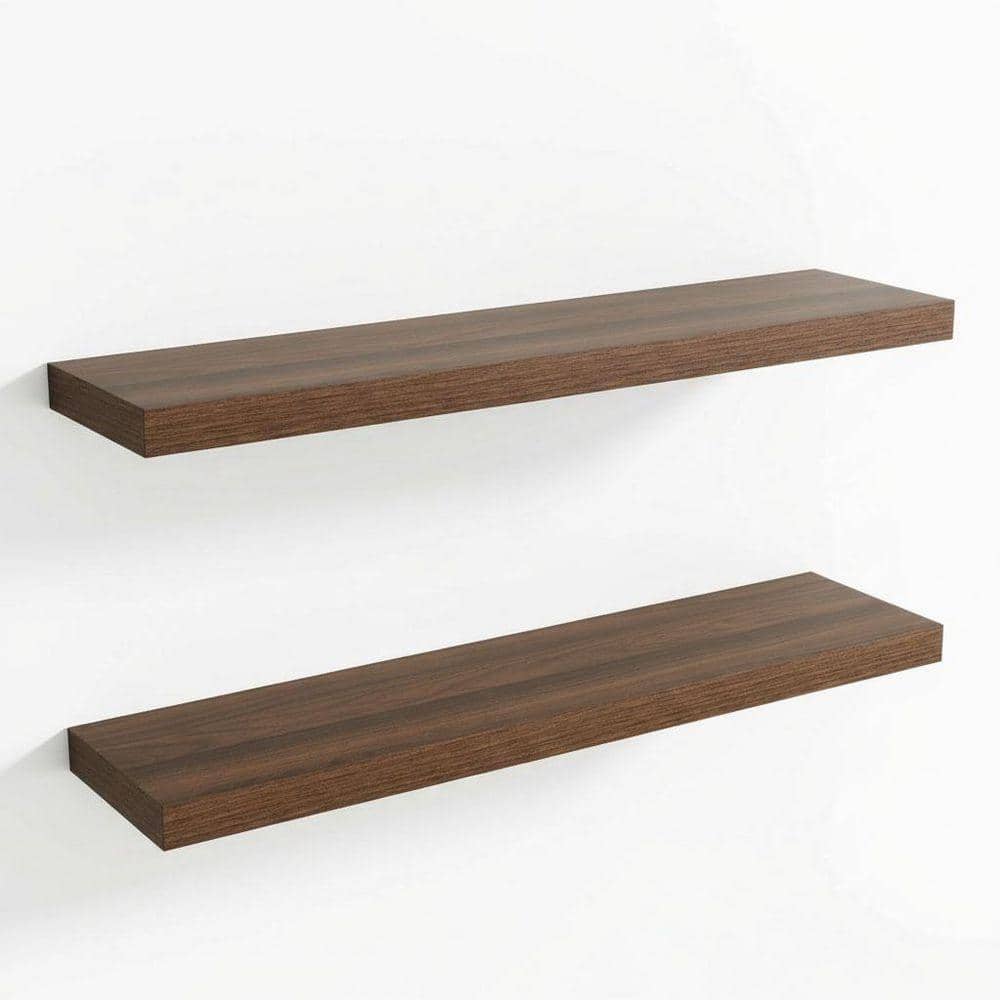 walnut-decorative-wall-shelves
