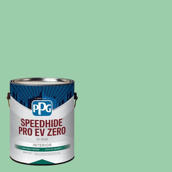 SPEEDHIDE Pro-EV Zero 1 gal. PPG1226-4 Heath Green Flat Interior Paint