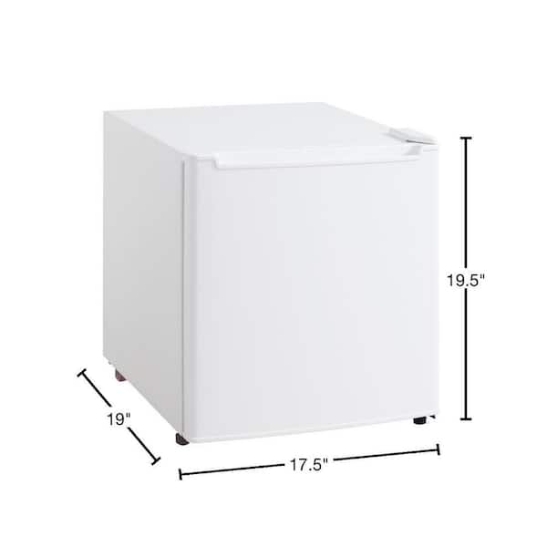 Vissani 1.7 cu. ft. Mini Refrigerator in White, ENERGY STAR