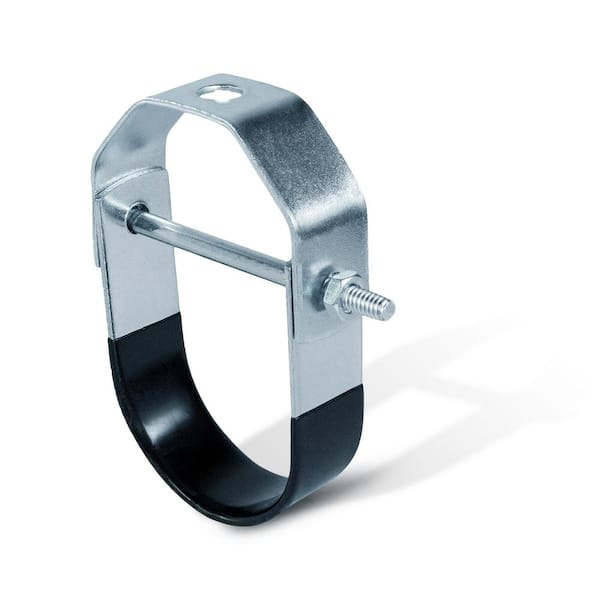 PLUMBFLEX 1 in. Clevis Hanger for Vertical Pipe Support in Light Duty Plastic Coated Steel
