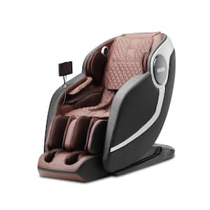 ARETE Brown/Black Superior 3D Elite Fully Assembled SL Track Massage Chair