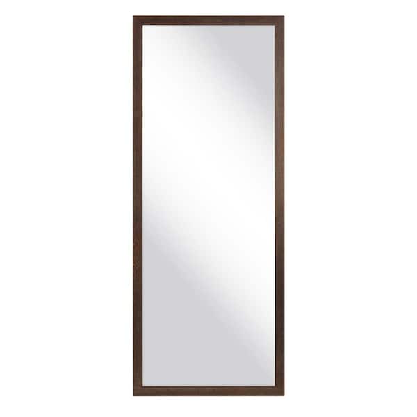 BrandtWorks 29 in. W x 63 in. H Rectangle Framed Wooden Mirror