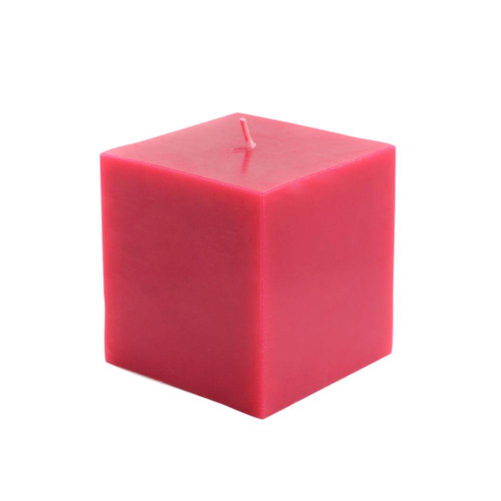 UPC 685024168419 product image for Zest Candle 3 in. x 3 in. Red Square Pillar Candles (12-Case) | upcitemdb.com