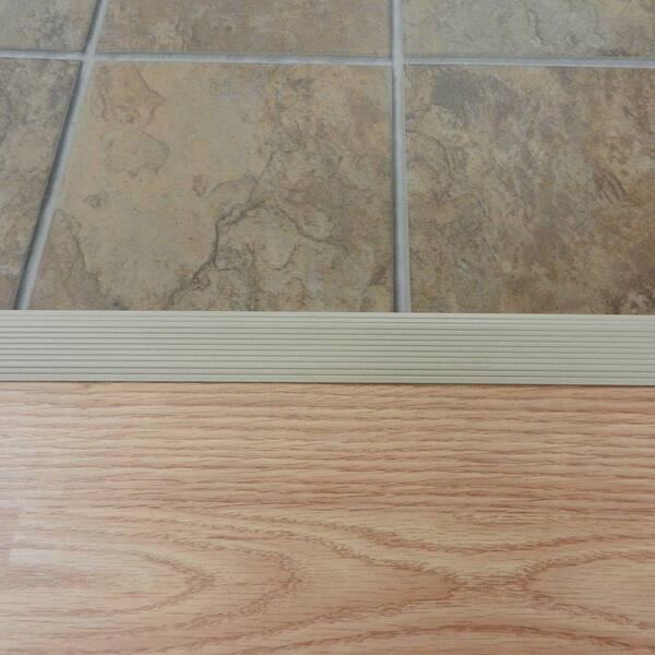 M-D Building Products Cinch 1.25 in. x 36 in. Beige Fluted