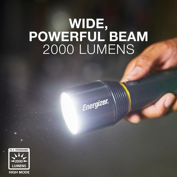 Vision HD Ultra LED Flashlight, 2000 Lumens