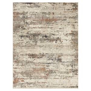 Petra Multi-Colored 9 ft. 6 in. x 13 ft. Sandstone Rust Area Rug