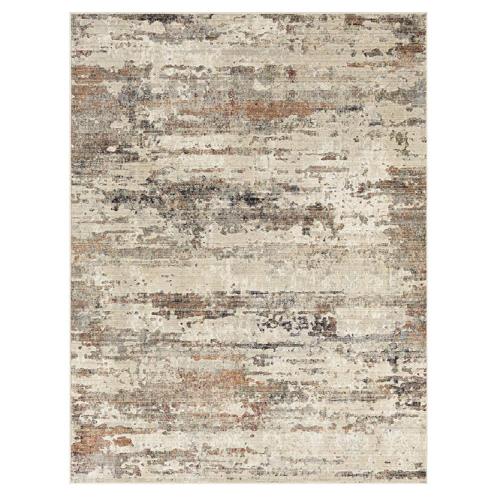 Petra Multi-Colored 2 ft. 3 in. x 7 ft. 8 in. Sandstone Rust Area Rug price history on PriceWatchPro