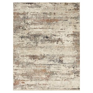 Petra Multi-Colored 2 ft. 3 in. x 7 ft. 8 in. Sandstone Rust Area Rug