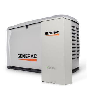 26,000 Watt Air-Cooled Whole House Home Standby Generator and 200-AMP Transfer Switch