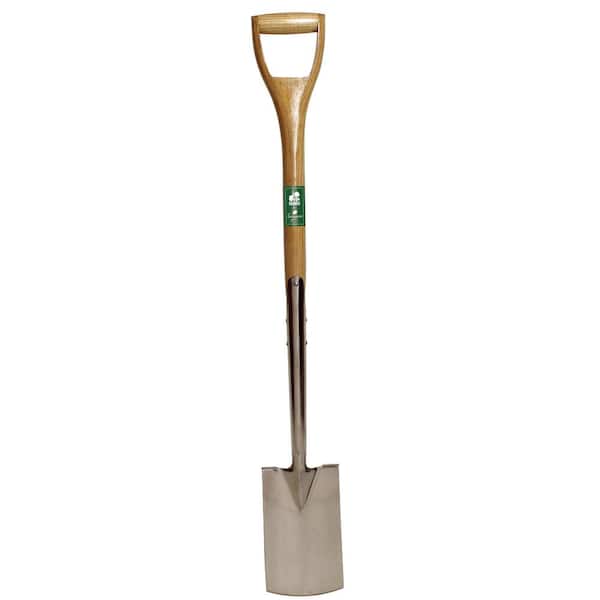Unbranded English Garden 39 In. D-Handle Stainless Steel Border Spade