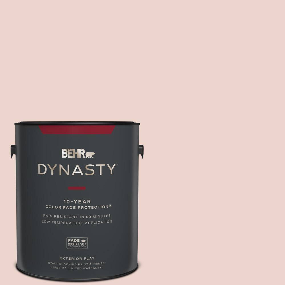 BEHR DYNASTY 1 gal. S1701 Ole Pink Flat Exterior StainBlocking Paint