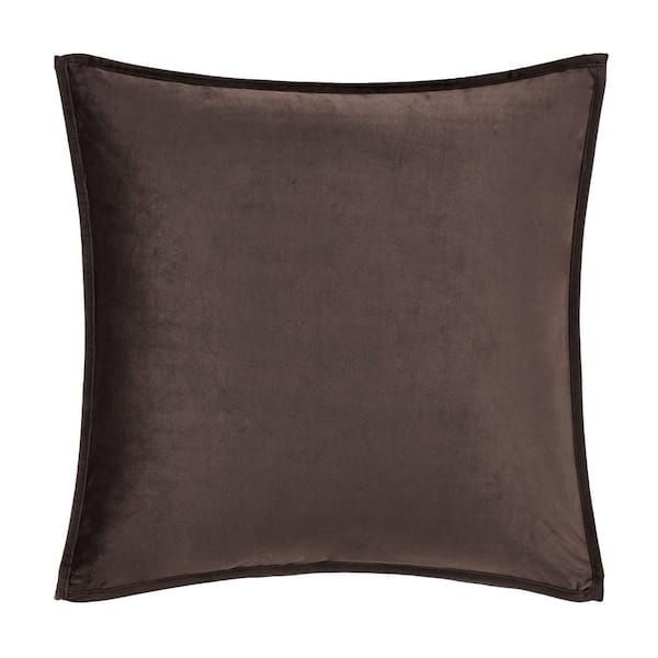 Unbranded Toulhouse Mink Polyester 20 in. Square Decorative Throw Pillow Cover 20 x 20 in.