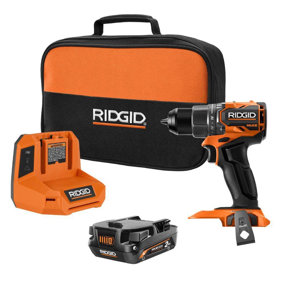 RIDGID 18V NUKE SubCompact Brushless Cordless 1/2 in. Drill/Driver
