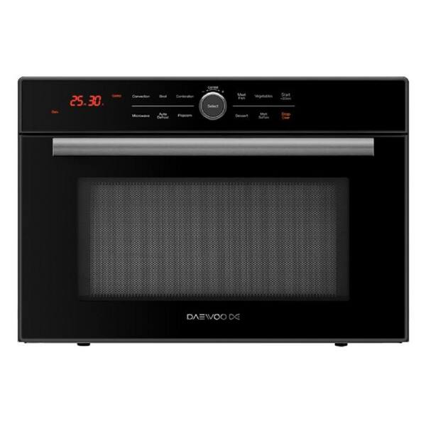 DAEWOO 1.2 cu. ft. Countertop Electric Microwave / Oven / Grill Combo in Black with Convection Cooking