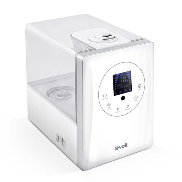 LEVOIT 1.5 Gal. Warm and Cool Mist Ultrasonic Humidifier and Diffuser with Remote Control up to 750 sq. ft.