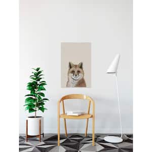 60 in. H x 40 in. W "Foxy Stare" by Marmont Hill Canvas Wall Art