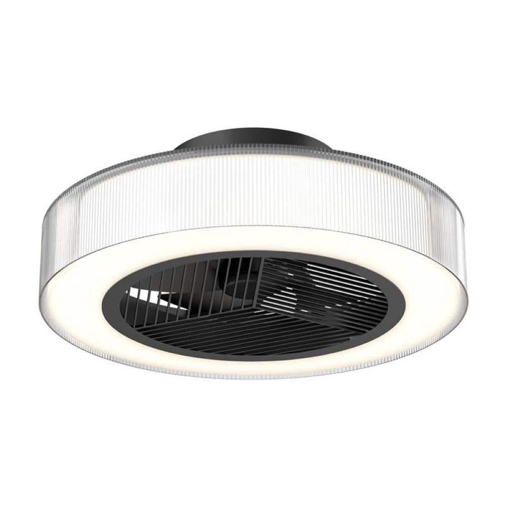 Artika Groove 20 in. Indoor Black 8 Steps CCT 11.42 in. Integrated LED